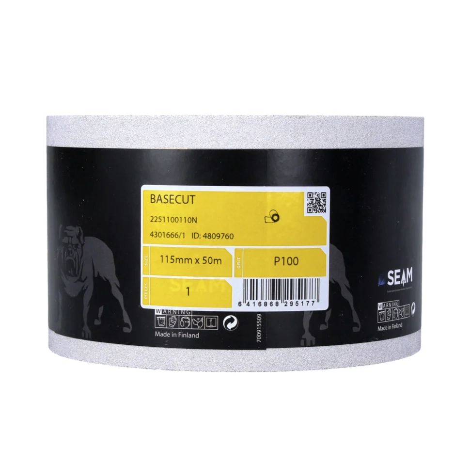 Papel de lija Mirka BASECUT 115 mm x 50 m P100 2x rollos de lija (2x 2251100110N) papel de lija universal