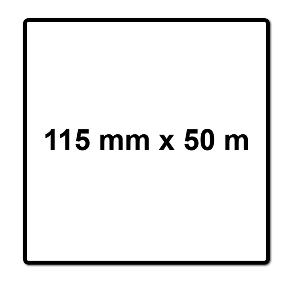 Papel de lija Mirka BASECUT 115 mm x 50 m P150 rollo de lija (2251100115N) papel de lija universal
