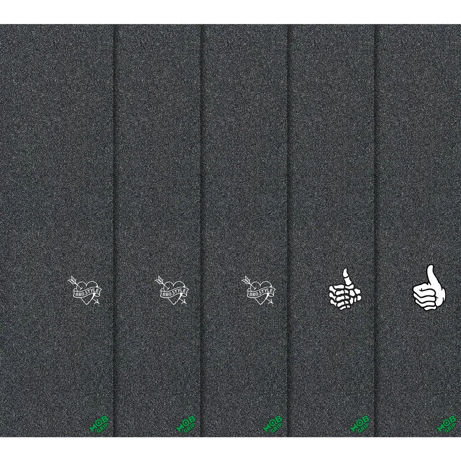 MOB grip - Lija Bro Style Heart & Bone Thumb (unidad diseño al azar)