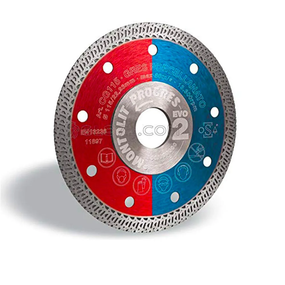 Disco de diamante Cermont Montolit 115 mm