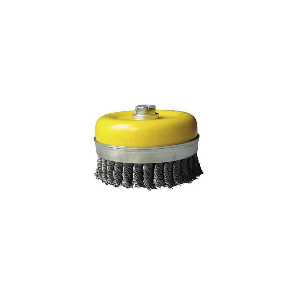 CEPILLO COPA DE ALAMBRE RETORCIDO Ø80 mm MOTA HERRAMIENTAS