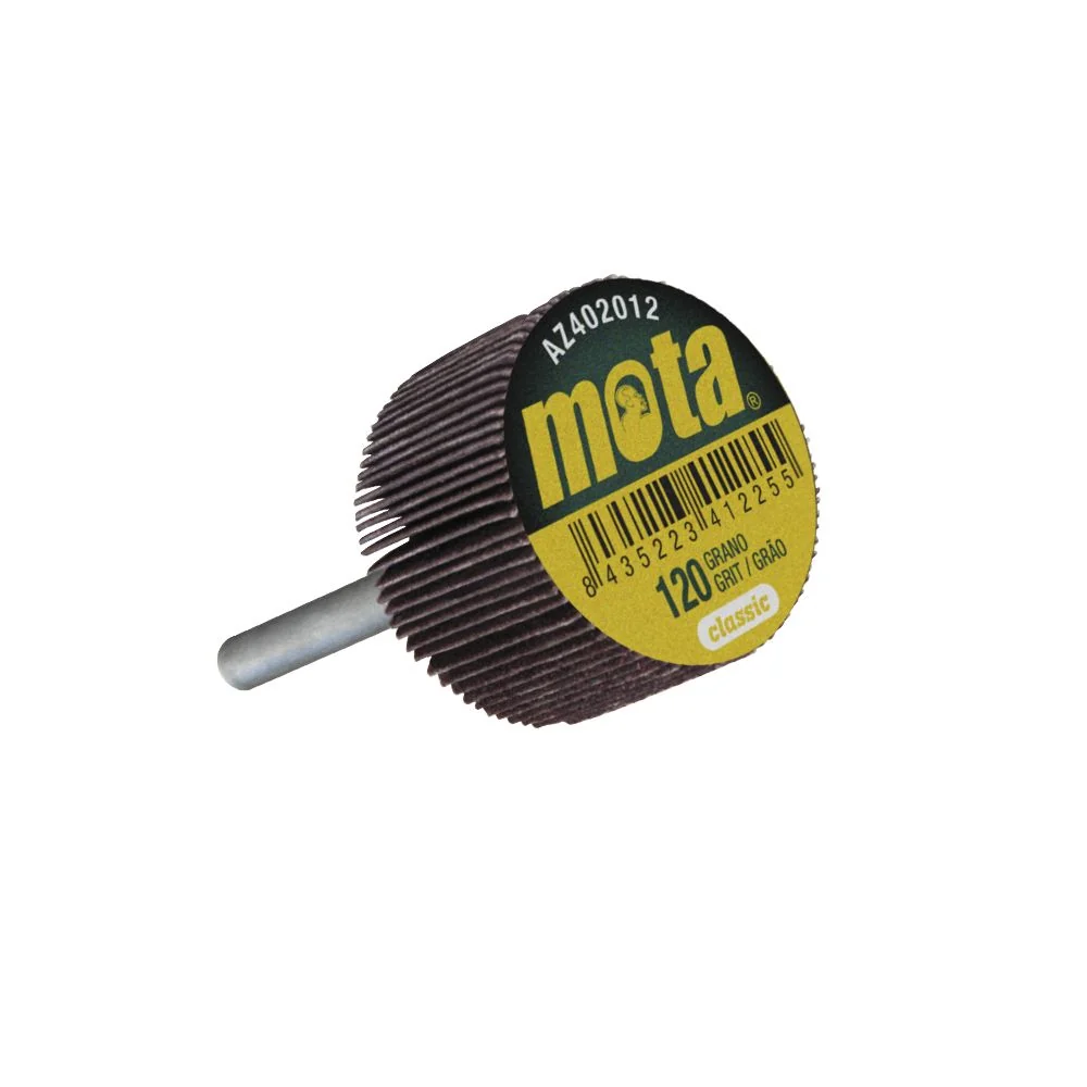CEPILLO DE LAMINAS CON VASTAGO 40 x 30 x 6 mm GRANO 120 MOTA HERRAMIENTAS