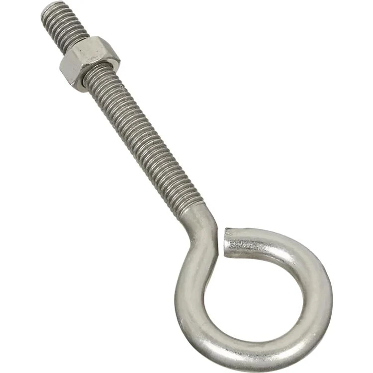 2161BC Perno de ojo de 3/8" x 5" - Acero inoxidable National Hardware