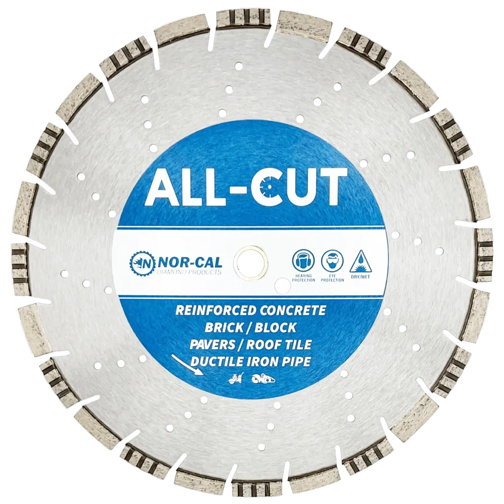 Cuchillas combinadas All-Cut Pro Nor-Cal Diamond Products