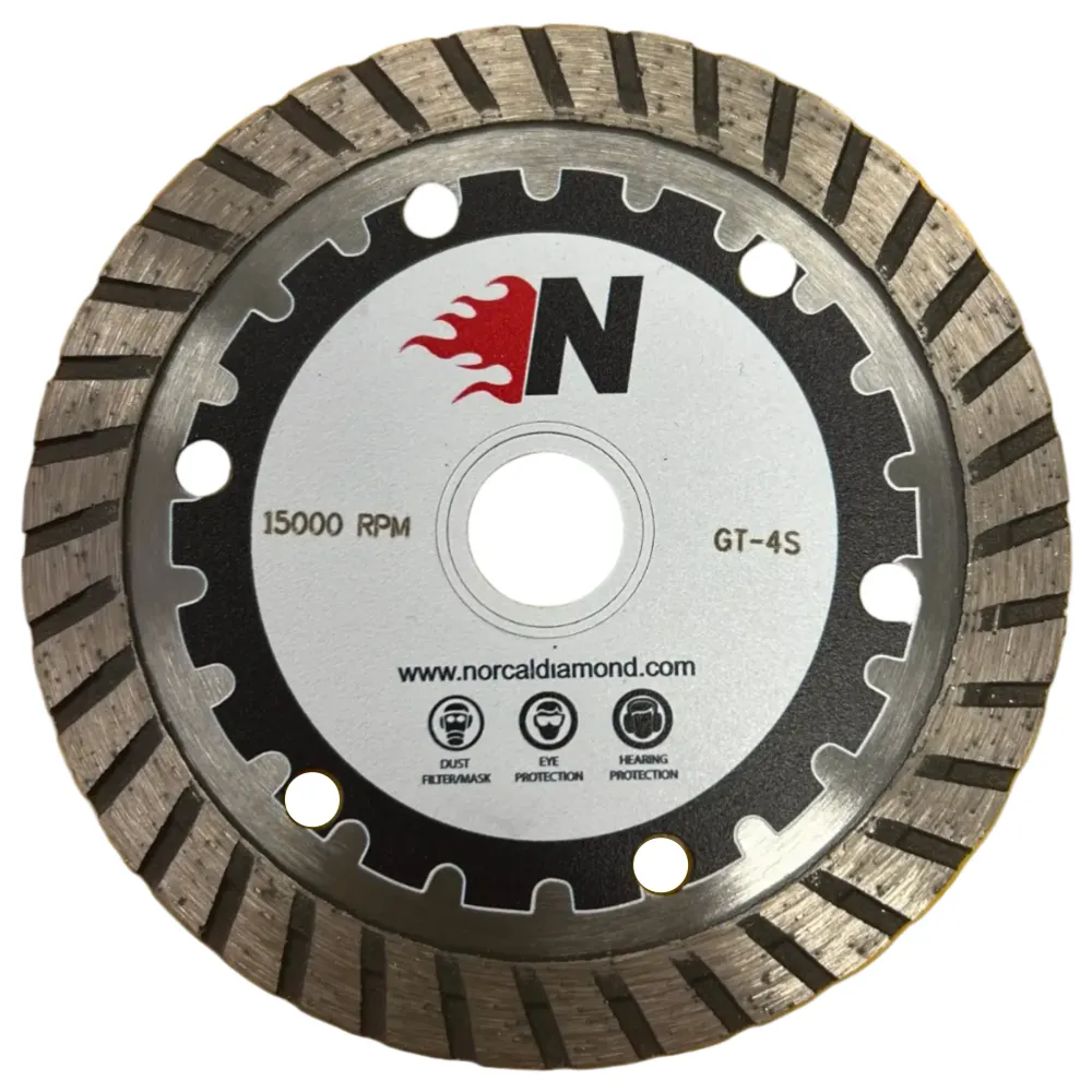 Cuchillas turbo (estándar) Nor-Cal Diamond Products