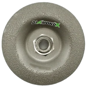 Disco abrasivo de 4-1/2" X 5/8-11 con borde exterior rizado Nor-Cal Diamond Products