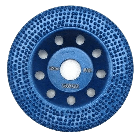 Disco de púas de 5" X 35G Nor-Cal Diamond Products