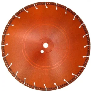 Hoja metálica/dúctil de 14" (naranja) Nor-Cal Diamond Products