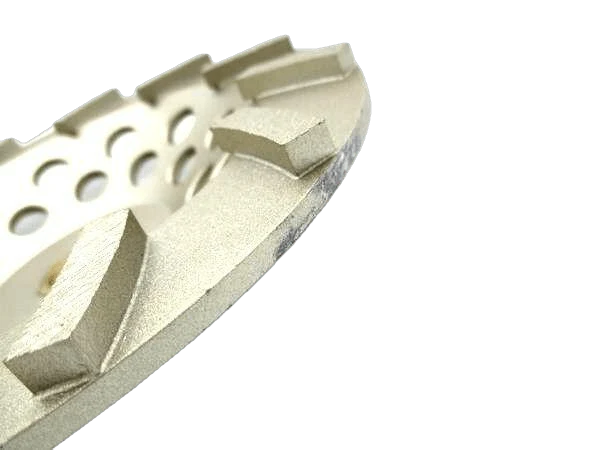 Rueda de copa de diamante sin rosca Turbo simple de 5" X 7/8 X 5/8 Nor-Cal Diamond Products