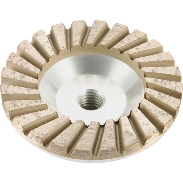 Rueda de copa turbo de aluminio Nor-Cal Diamond Products