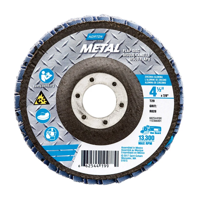 Disco de láminas 7/8 x 4-1/2" 80 gr Norton