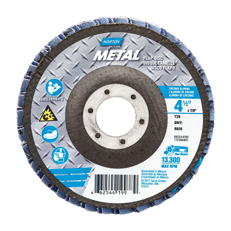 Disco de láminas 7/8 x 4-1/2" 36 gr Norton