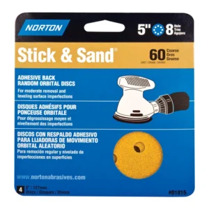 DISCOS ORBITAL 5" 60G 4PK Norton
