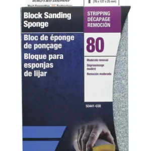 Esponja para lijar en bloque de 80" (paquete de 20) Norton Pro Sand