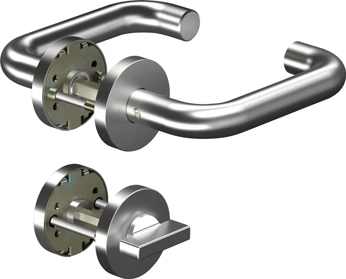 Juego de rosetas OGRO CORE8100 8 mm / 6501 / 7122 WC ER acero inoxidable ER (3000267199)