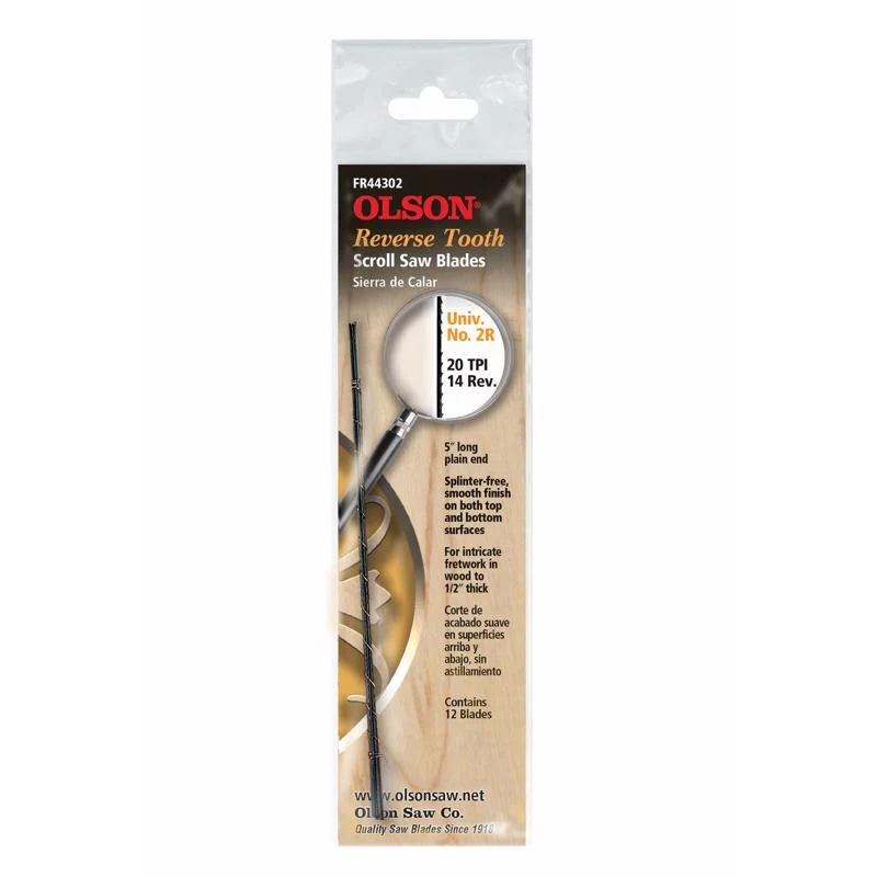 CUCHILLA DE DESPLAZAMIENTO DE 5" 20T CD12 Olson