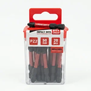 Pack De 20 Puntas Atornilladora Pozi Drive PZ2 Magnéticas Impacto Ultra duracion