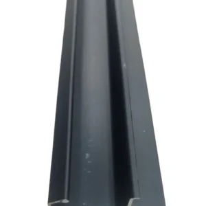 Perfil Tirador G Aluminio Anodizado Color Negro De 2.6 M