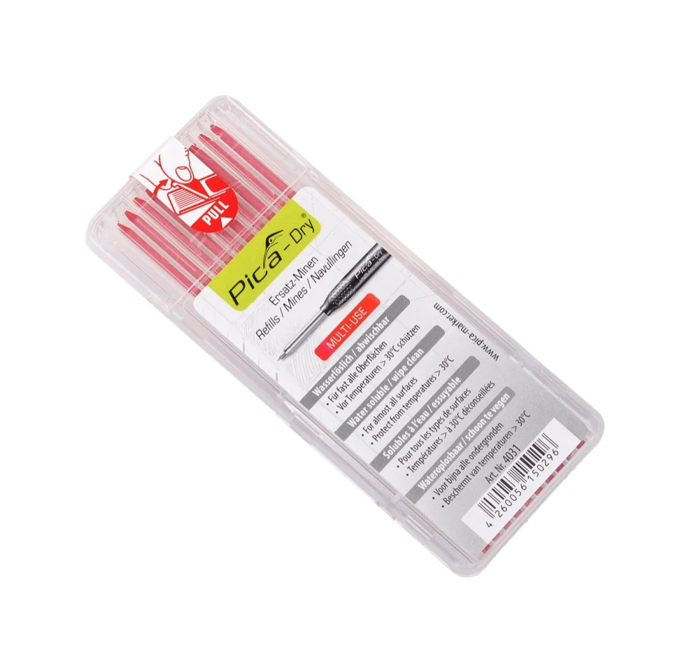 Pica DRY recambios hidrosolubles rojo 10uds (4031) Pica-Marker