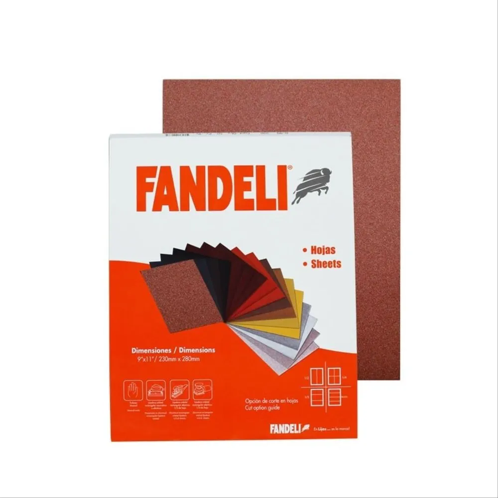 Lija para Metal FANDELI Pinturas Qroma