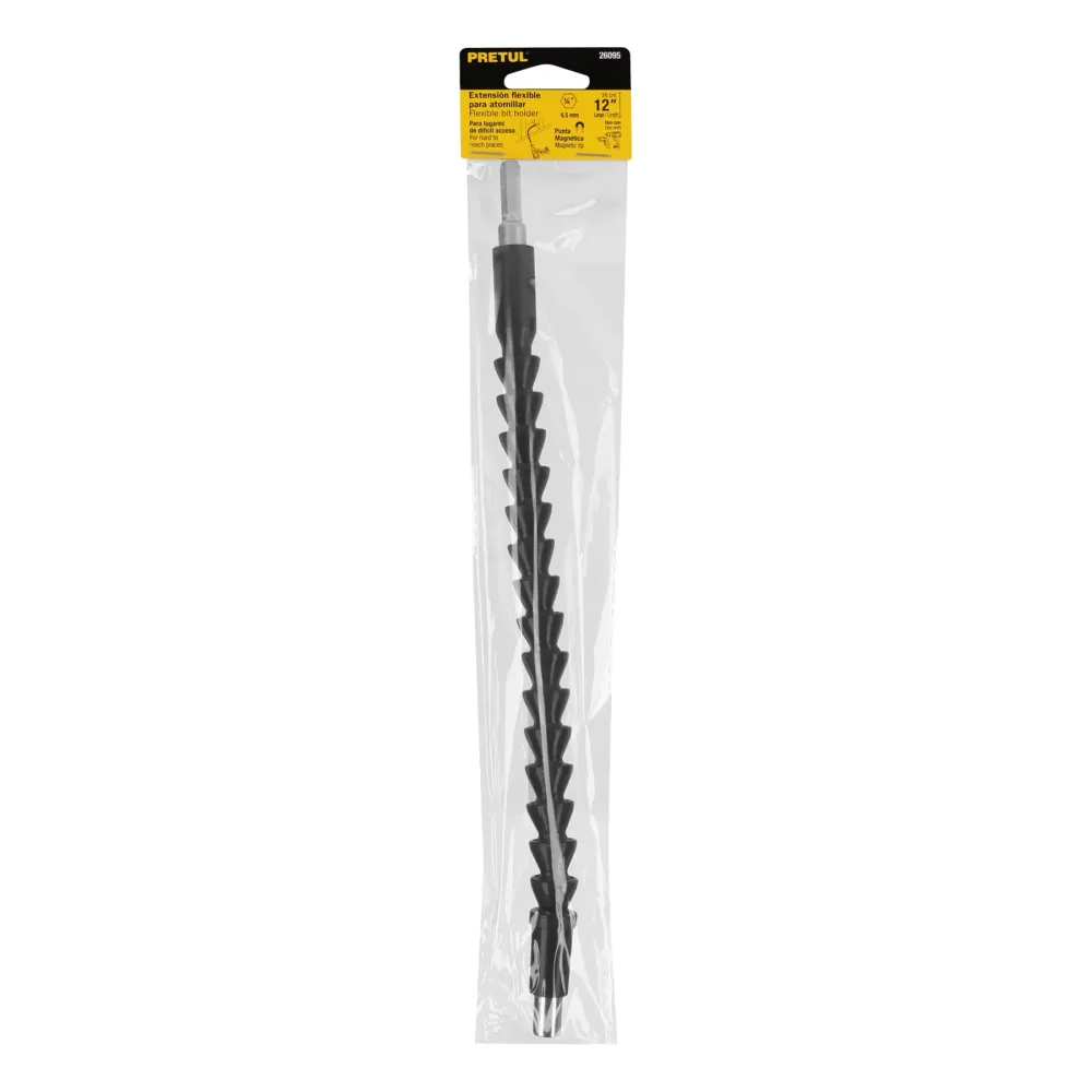 Extensión 12" flexible, para atornillar, Pretul