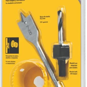 Pretul KIT-3P Kit3 brocasierras para madera para cerraduras,blister,Pretul