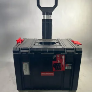 Qbrick System PRO Cart 2.0 Plus Cajón 3 caja móvil con ruedas 520 x 415 x 660 mm 12 l 2x 4,5 l asa telescópica doble extra...