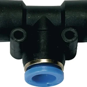 Conector en T RIEGLER serie azul 10 mm ( 4163000452 )