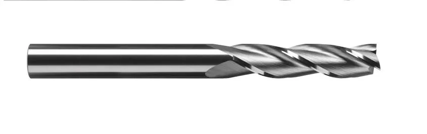 RobbJack - TL-303-04 Fresa de extremo de carburo de grado Tuffy de longitud extra de 3 flautas