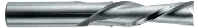 RobbJack - WD1-203-08 Enrutador de 1/4" de carburo sólido de longitud estándar de 2 flautas