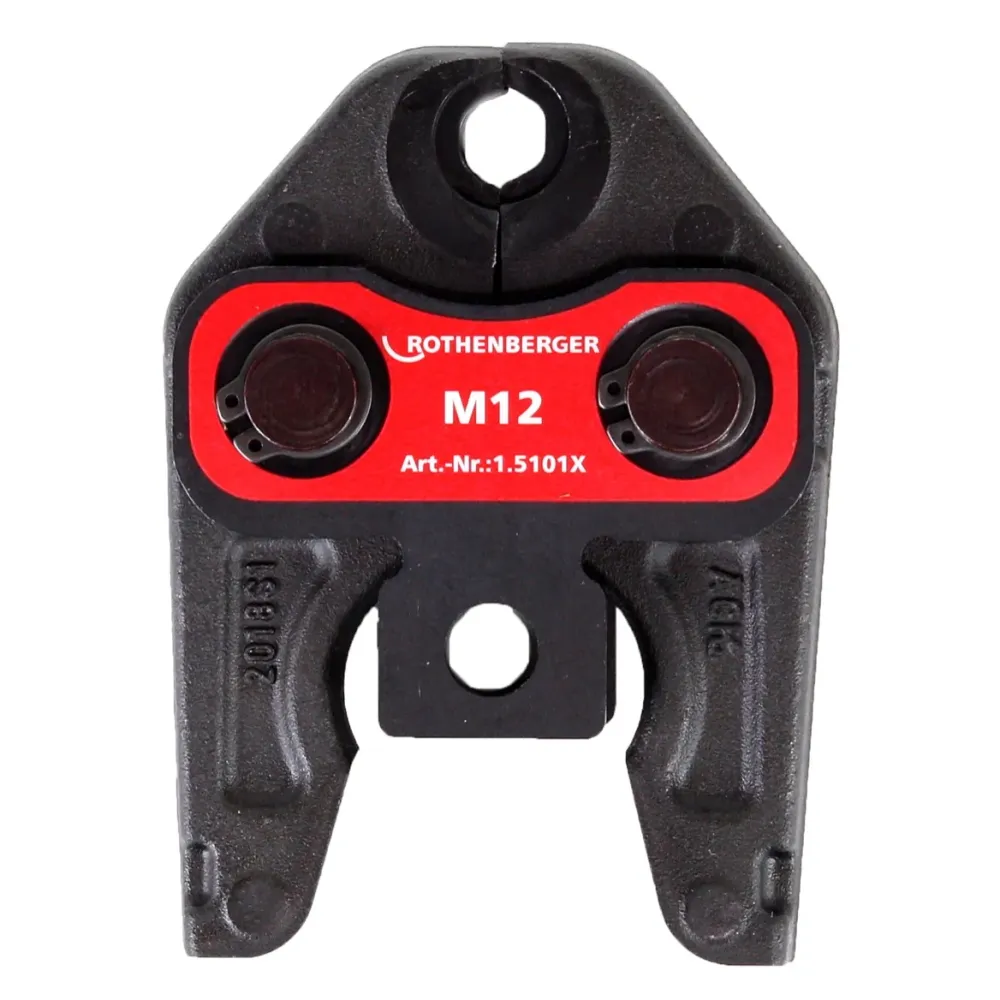 Rothenberger Mordaza Standard M12 ( 015101X ) para prensadoras ROMAX