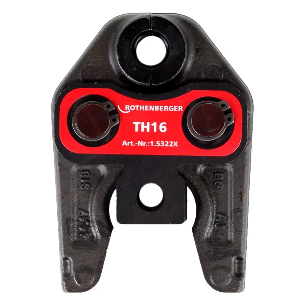 Rothenberger Mordaza Standard TH16 ( 015322X ) para prensadoras ROMAX