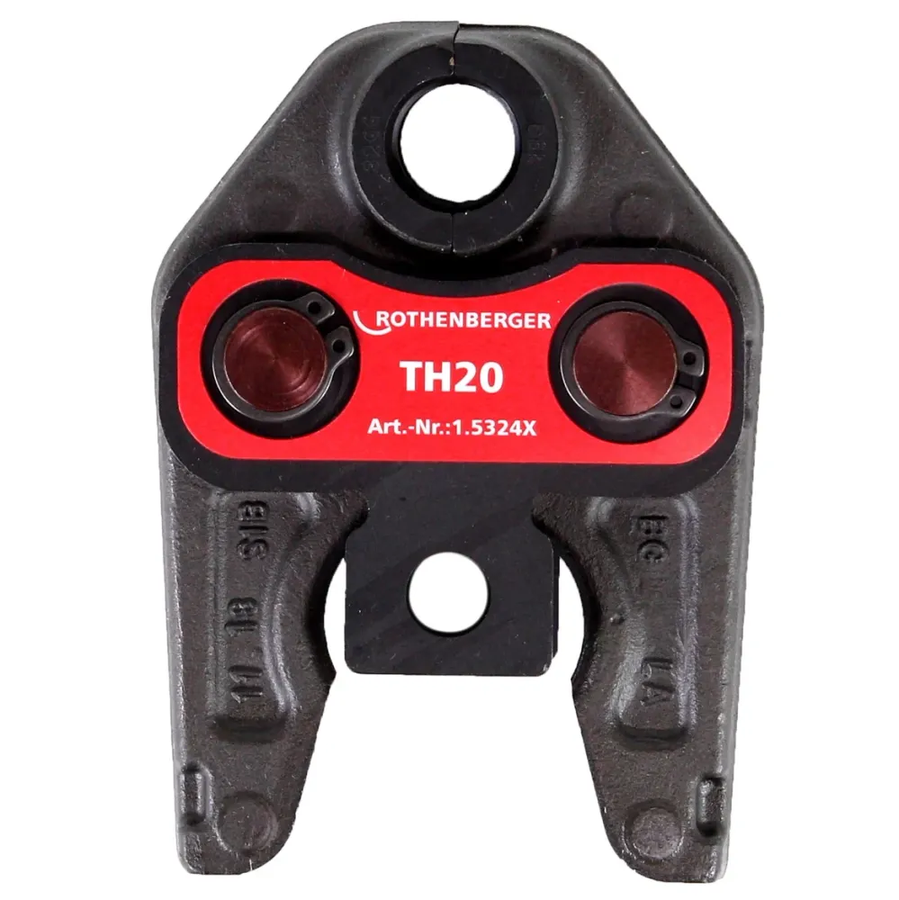 Rothenberger Mordaza Standard TH20 ( 015324X ) para prensadoras ROMAX