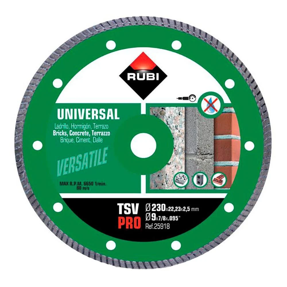 DISCO DIAMANTADO TSV PRO Ø230 x 2 x 22,2 mm RUBI