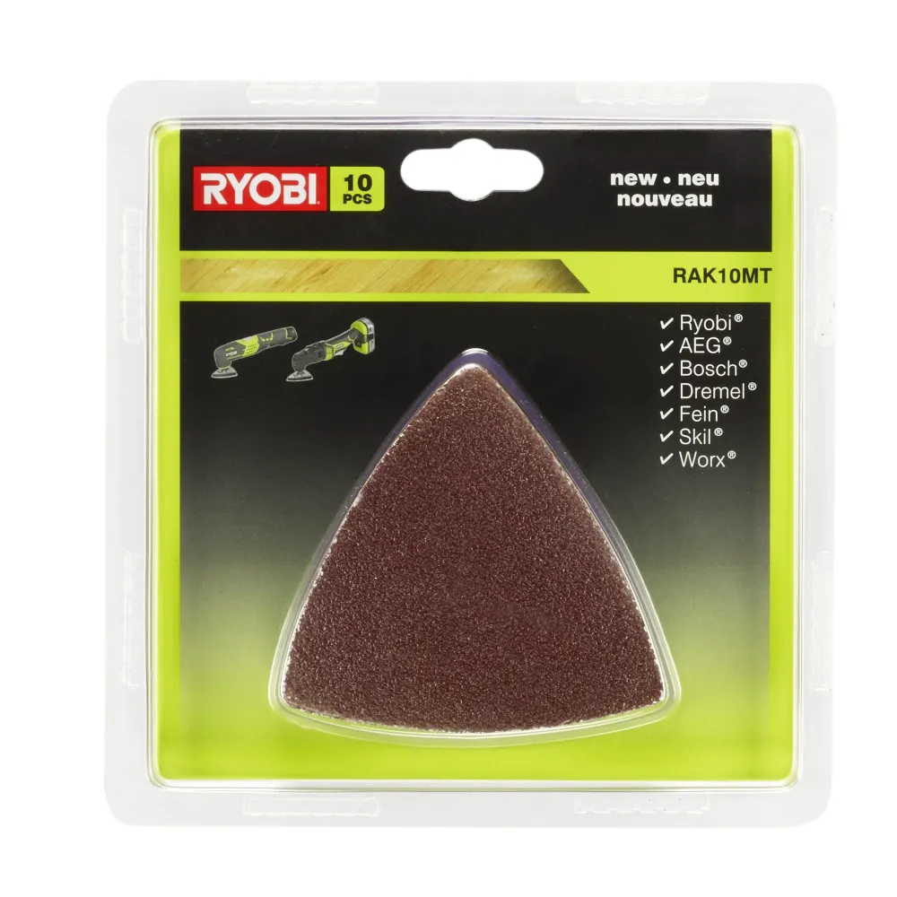 Kit abrasivo Ryobi RAK10MT 10 piezas