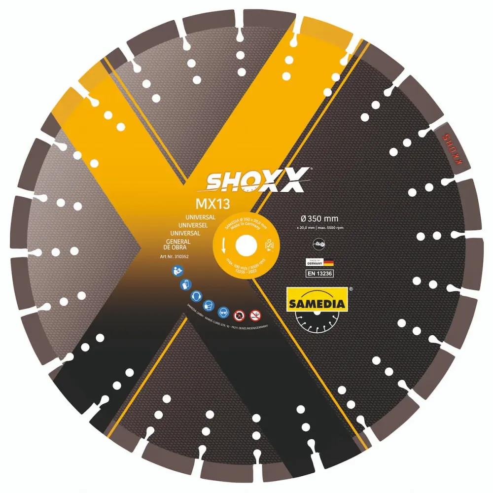 (310348) DISCO DIAMANTE SHOXX MX13 7 1/4 UNIVERSAL SAMEDIA