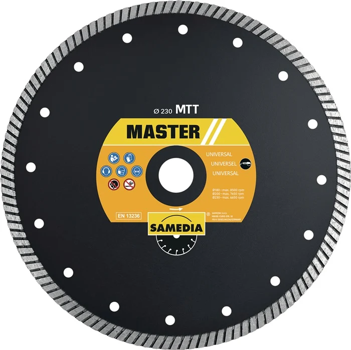 Disco de corte diamantado SAMEDIA MTT Ø 150 mm diámetro 22,23 mm (4000844278)