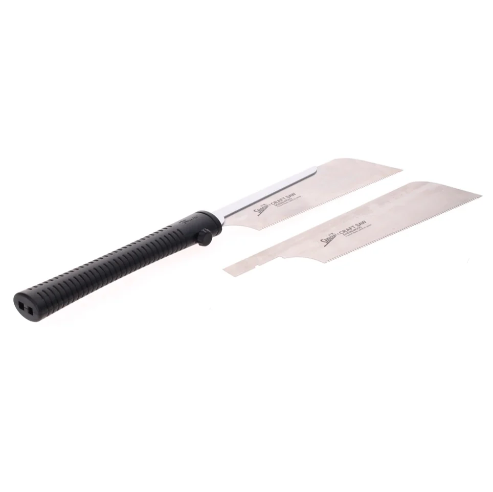 Shogun DOZUKI Japan Hoja de sierra universal para madera, mango largo, 190 mm + 1x DOZUKI Japan Hoja de sierra para madera...