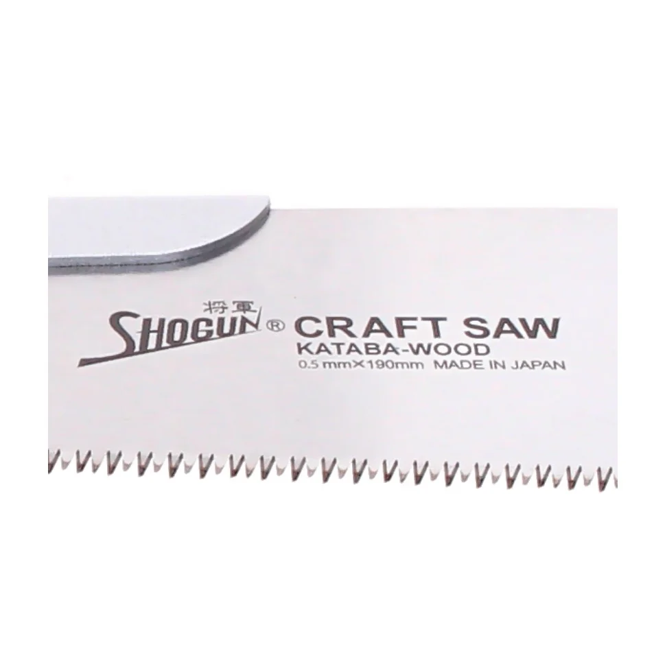 Shogun KATABA Japan Hoja de sierra universal para madera, mango largo, 190 mm + 1x KATABA Japan hoja de sierra para madera...