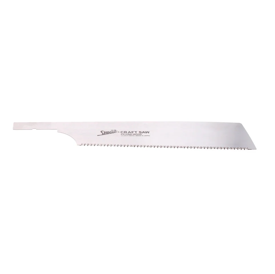 Shogun KATABA Japan Hoja de sierra universal para madera, 190 mm, endurecida por impulso, para sierras japonesas Shogun KA...