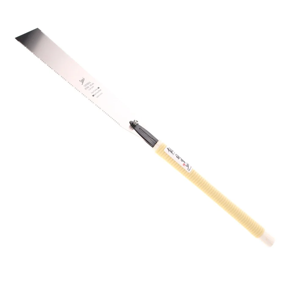 Sierra Shogun RYOBA Japan Sierra universal para madera con mango largo (MC-2424H) - 240 mm + 2x hojas de sierra para mader...