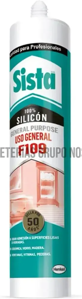 SISTA SILICON BLANCO HENKEL 300ML F109