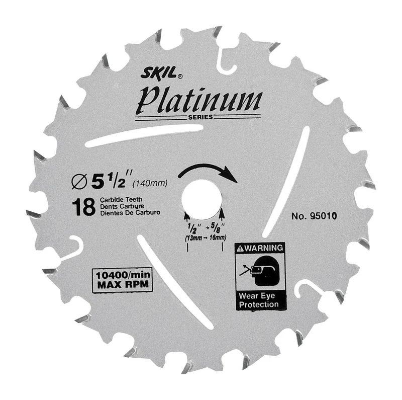 HOJA DE PLATINO 5.5"18T SKIL