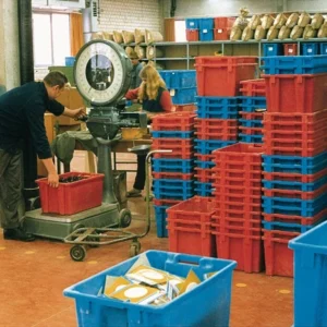 Contenedor apilable giratorio ( 9000446901 ) PP amarillo Sonstige