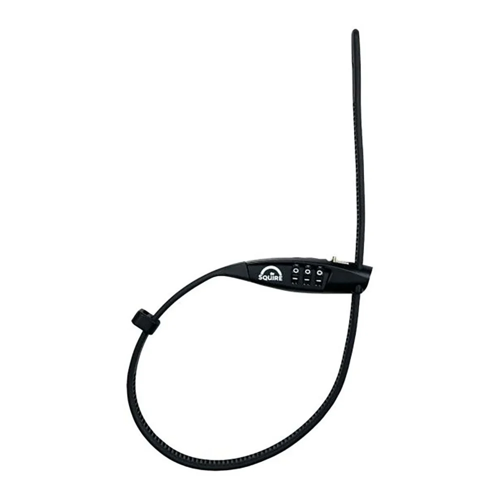 BRIDA DE ACERO CON COMBINACION, NEGRA, 450 mm SQUIRE