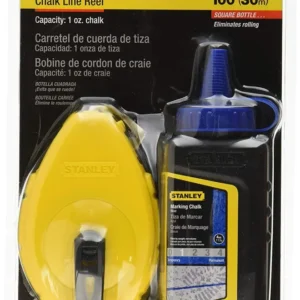 (47-442) JGO TIRALINEAS 30M Y TIZA AZUL STANLEY