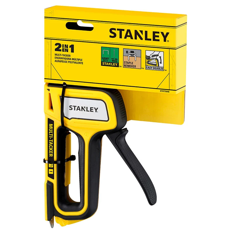 ENGRAPADORA 2 EN 1 CARCAZA PLASTICA, PARA GRAPAS DE 6 10 MM Y CLAVILLO DE 10 MM. STANLEY
