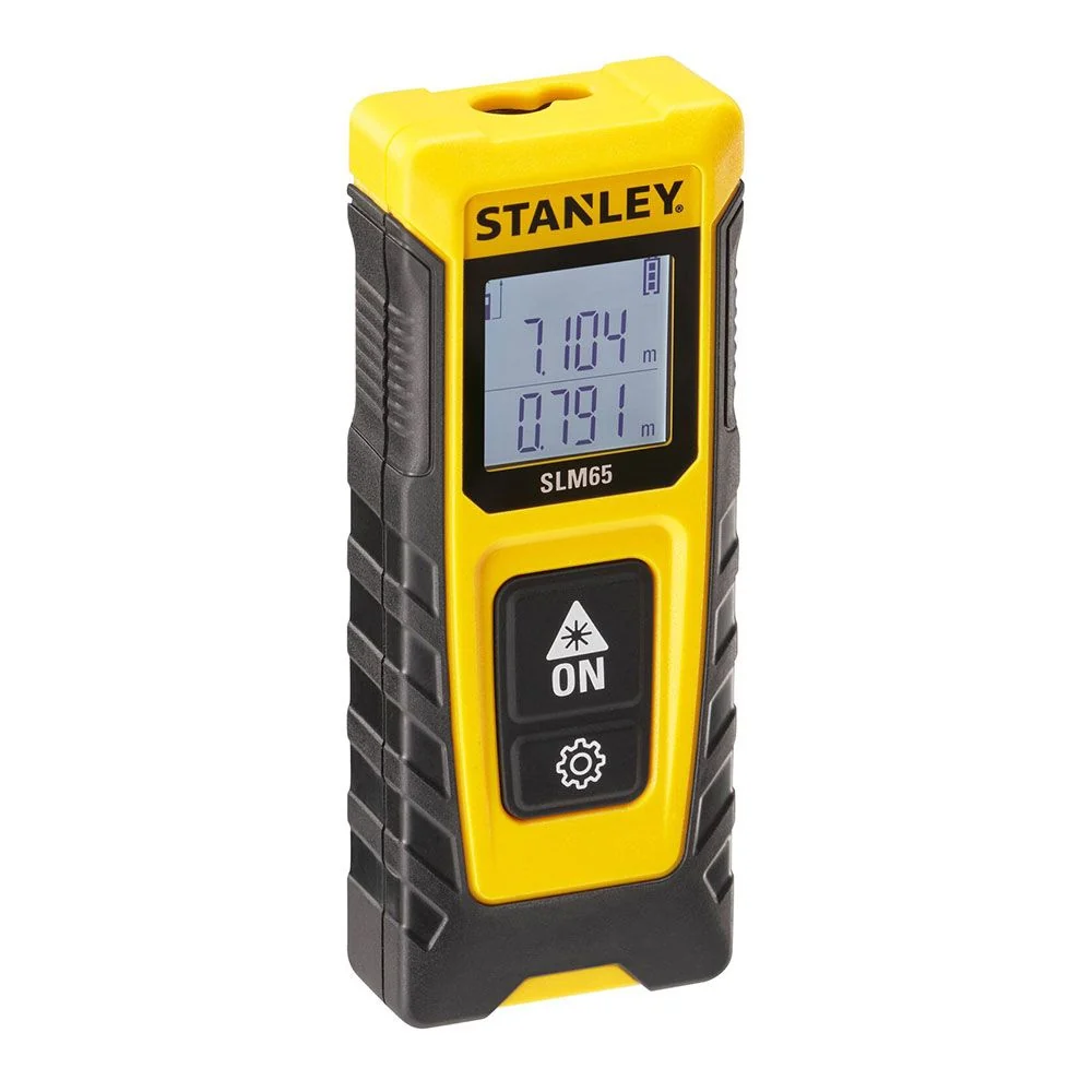 MEDIDOR LÁSER SLM65, RANGO DE MEDICIÓN 20 m STANLEY