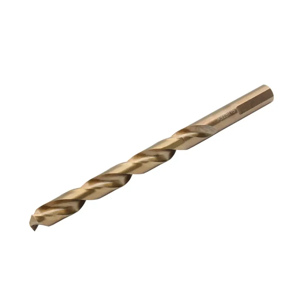Broca con Cobalto de Acero de Alta Velocidad 3/8" Zanco Recto Surtek