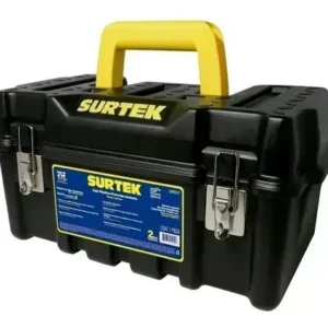 Caja Portaherramientas Plastica Surtek 17''x9''x8'' Negro